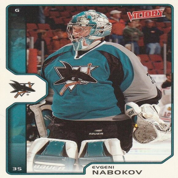Evgeni Nabokov Hockey Card Collection - Picture 4 of 5